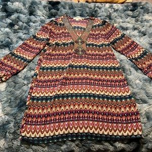 Multi color dress.  Size small.